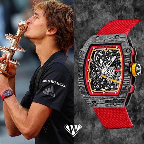 alexander zverev richard mille watch price|Richard Mille alexander Zverev.